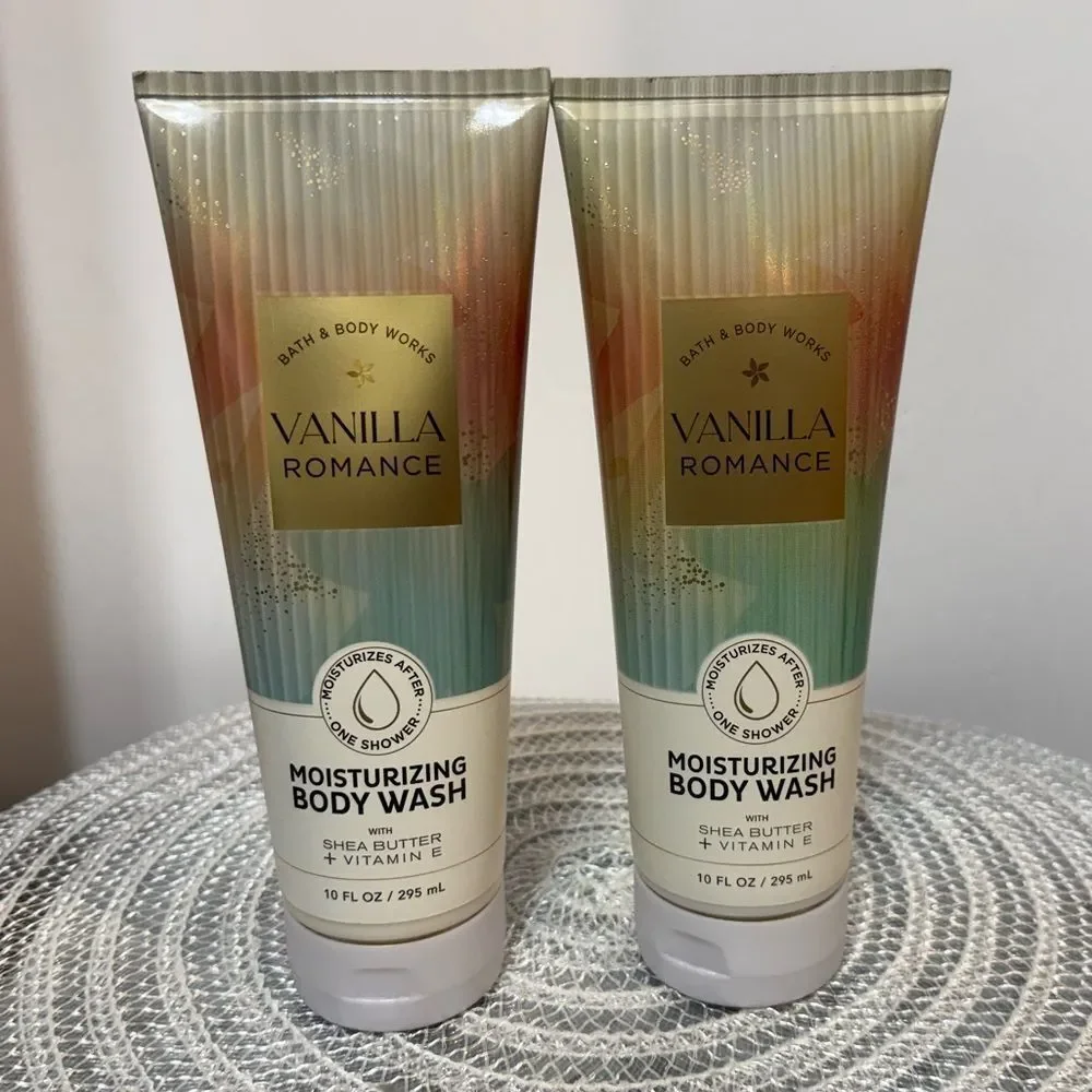 BBW Vanilla Romance Body Cream Set of 2 NWT